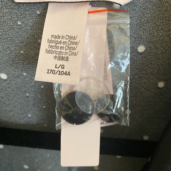 🔥last call! NWT double breasted sateen blazer, L size - Picture 3 of 3